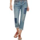 Women's Sonoma Goods For Life&trade; Slim Boyfriend Jeans, Size: 10, Dark Blue