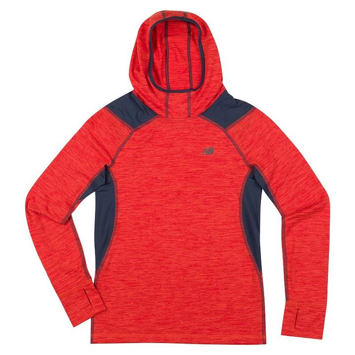 Boys 4-7 New Balance Performance Space-dyed Hoodie, Boy's, Size: 5, Brt Red
