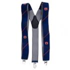 Men's Auburn Tigers Oxford Suspenders, Blue