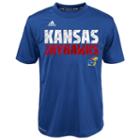 Boys 4-7 Adidas Kansas Jayhawks Blue Shock Energy Climalite Tee, Boy's, Size: S(4)