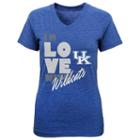 Girls 4-6x Kentucky Wildcats In Love Tee, Girl's, Size: M(5/6), Med Grey