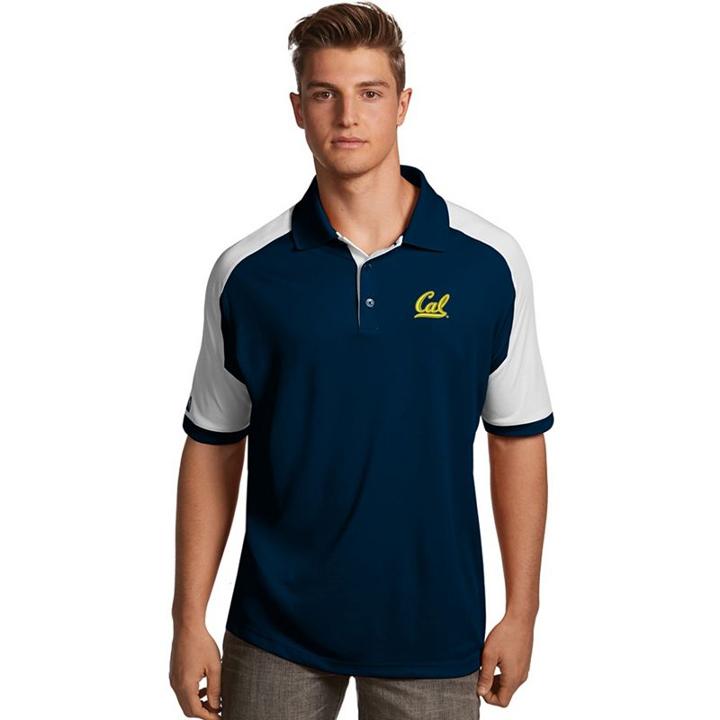 Men's Antigua Cal Golden Bears Century Polo, Size: Small, Blue (navy)