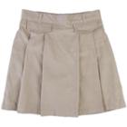 Girls 4-6x Chaps Corduroy Pleated School Uniform Skort, Girl's, Size: 5, Med Beige