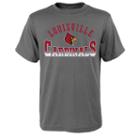 Boys 8-20 Louisville Cardinals Fade Tee, Boy's, Size: L(14/16), Grey (charcoal)