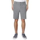 Men's Coolkeep Classic-fit Stretch Performance Flat-front Shorts, Size: 34, Dark Grey
