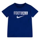 Boys 4-7 Nike Football Graphic Tee, Size: 6, Brt Blue