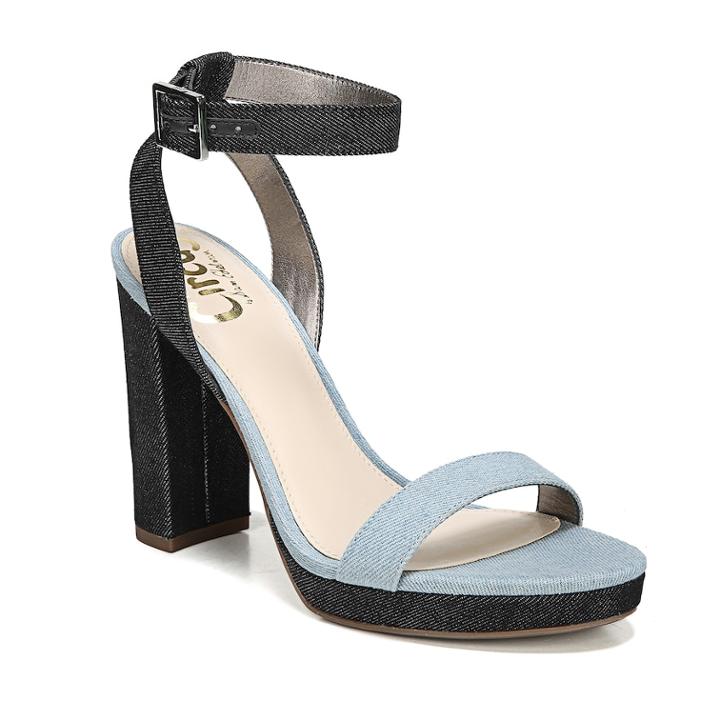Circus By Sam Edelman Annette Women's High Heel Sandals, Size: Medium (10), Dark Blue