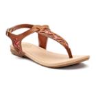 So&reg; Darya Girls' Sandals, Girl's, Size: 2, Brown