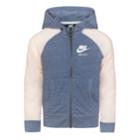 Girls 4-6x Nike Gym Vintage Just Do It Hoodie, Size: 6, Blue