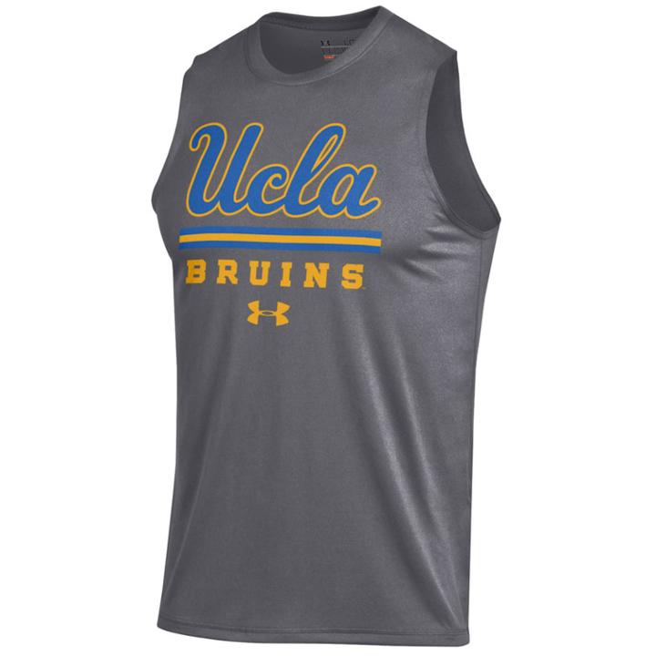 Men's Under Armour Ucla Bruins Tech Muscle Tee, Size: Xxl, Multicolor