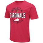 Men's Louisville Cardinals Game Day Tee, Size: Small, Dark Red
