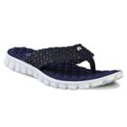 Skechers Ez Flex Cool Beach Women's Thong Sandals, Girl's, Size: 5, Med Blue