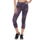 Women's Nike Power Essential Running Capri Leggings, Size: Small, Med Purple