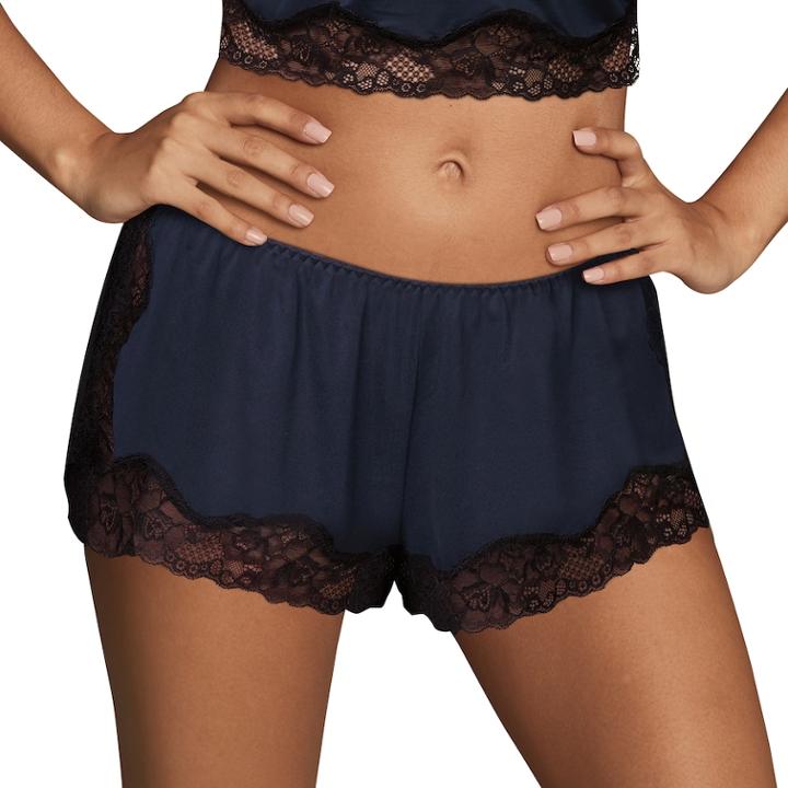 Women's Maidenform Casual Comfort Lounge Lace Shorts Dmcctp, Size: Xl, Blue (navy)