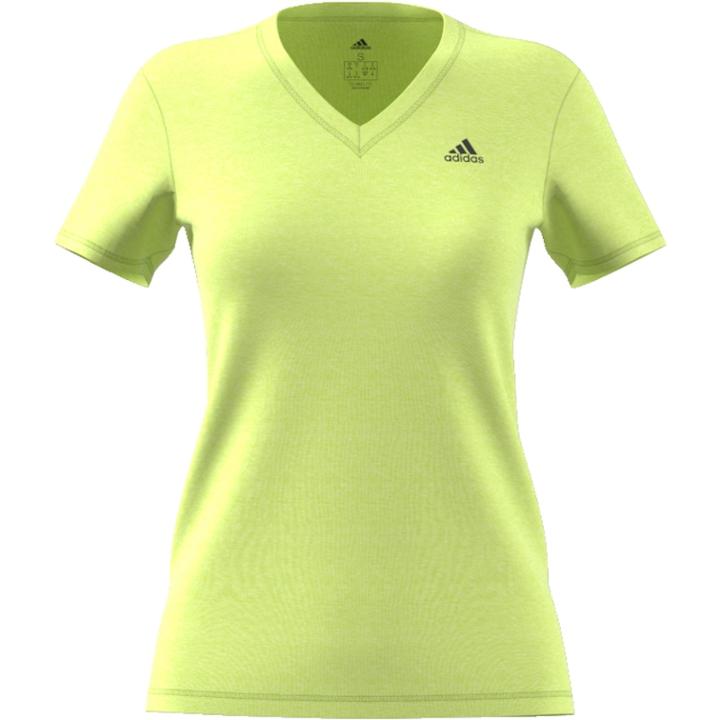 Women's Adidas Tech Short Sleeve Tee, Size: Medium, Med Yellow