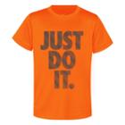 Boys 4-7 Nike Just Do It Squiggle Graphic Tee, Size: 6, Med Orange