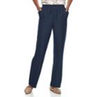 Women's Alfred Dunner Studio Pull-on Pants, Size: 10, Blue (navy)