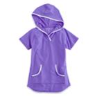 Girls 4-16 Free Country Hooded Swimsuit Cover-up, Size: 7-8, Med Purple