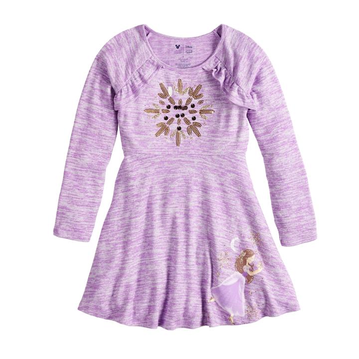 Disney's The Nutcracker And The Four Realms Toddler Girl Ballerina Skater Dress By Jumping Beans&reg;, Size: 3t, Lt Purple
