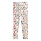 Girls 4-10 Jumping Beans&reg; Print Full-length Leggings, Size: 10, Natural