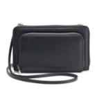 Apt. 9&reg; Double Zip-around Rfid-blocking Wristlet, Women's, Black