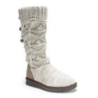 Muk Luks Jamie Women's Sweater Boots, Girl's, Size: 11, Natural