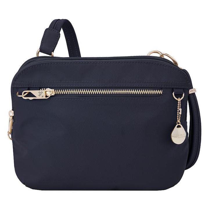 Travelon Anti-theft Tailored East-west Organizer, Adult Unisex, Blue