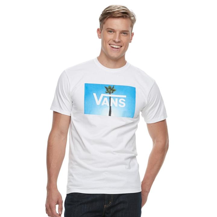 Men's Vans Sole Time Tee, Size: Xl, White