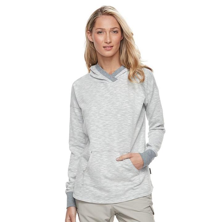 Women's Columbia Whitewater Bay Hoodie, Size: Large, Light Grey