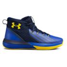 Under Armour Lockdown Grade School Boys' Basketball Shoes, Size: 7, Dark Blue
