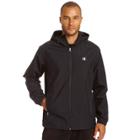 Big & Tall Champion Hooded Rain Jacket, Men's, Size: Xl Tall, Black