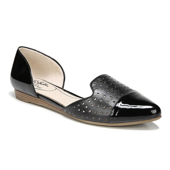 Lifestride Quiz Women's Flats, Size: Medium (8.5), Black