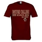 Men's Boston College Eagles Right Stack Tee, Size: Small, Dark Red