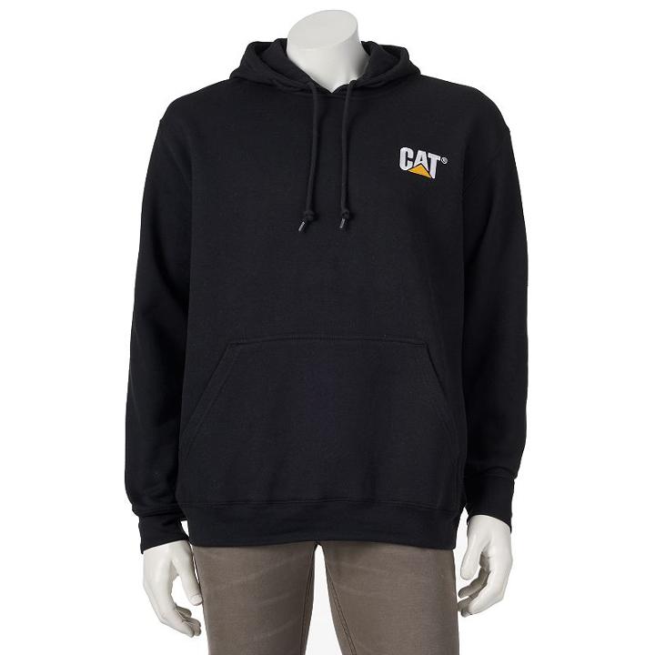 Men's Caterpillar Thermal Hoodie, Size: Xl, Black
