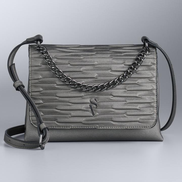 Simply Vera Vera Wang Jamie Flap Crossbody, Women's, Clrs