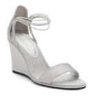 New York Transit Looking Great Women's Wedge Sandals, Size: Medium (8.5), Light Grey