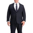 Big & Tall Active Series Classic-fit Herringbone Suit Jacket, Men's, Size: 54 Reg, Black