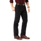 Men's Dockers Soft Stretch Jean Cut Straight-fit Pants - D2, Size: 34x34, Black