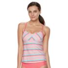 Women's Adidas Strike A Pose Tankini Top, Size: Xl, Pink Other