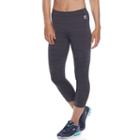 Women's Fila Sport&reg; Brushed Back Capri Leggings, Size: Xl, Grey