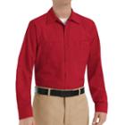 Men's Red Kap Classic-fit Industrial Button-down Work Shirt, Size: Medium