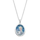 Disney's Frozen Elsa Kids' Cubic Zirconia Shaker Pendant, Girl's, Multicolor