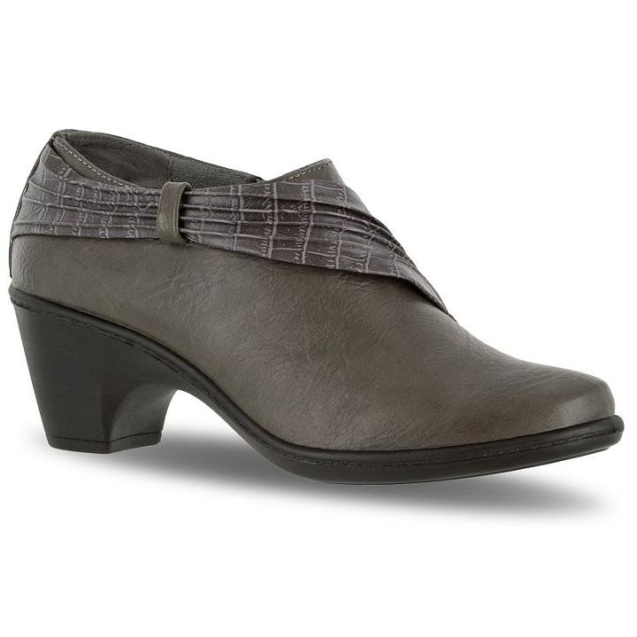Easy Street Northern Women's Low Ankle Boots, Size: 7 N, Med Grey