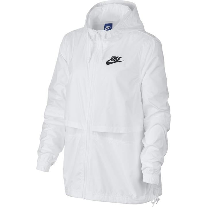 Woman's Nike Sportswear Woven Jacket, Size: Large, Natural