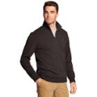Men's Izod Advantage Sportflex Performance Stretch Fleece Quarter-zip Pullover, Size: Xxl, Black