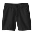 Boys' 4-7 Chaps School Uniform Performance Shorts, Boy's, Size: 4, Black