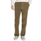 Men's Izod Classic-fit Tailgate Flat-front Corduroy Pants, Size: 38x34, Drk Yellow