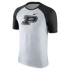 Men's Nike Purdue Boilermakers Raglan Tee, Size: Large, Natural