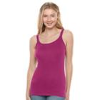 Juniors' So&reg; Lace Trim Camisole, Girl's, Size: Xs, Pink