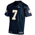 Men's Under Armour Notre Dame Fighting Irish Replica Football Jersey, Size: Small, Blue (navy)